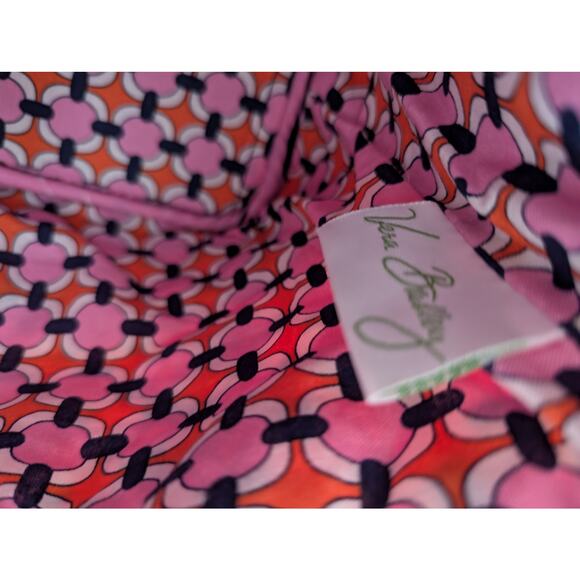 Vera Bradley Emma Love me small pink, orange & blue cinch bag - Picture 8 of 9
